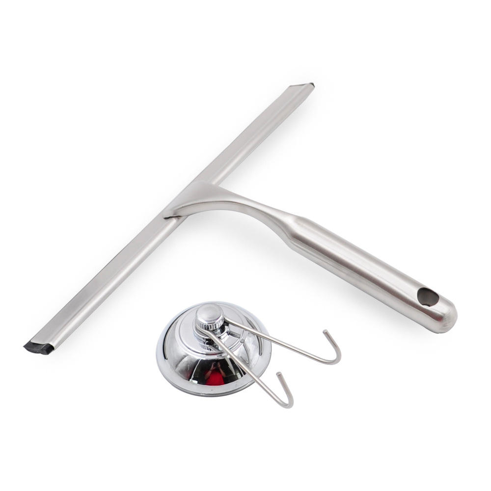 Fensterglaswischer Dusch -Rakel mit Hakenfabrikspielstahl mit Gummiblatt