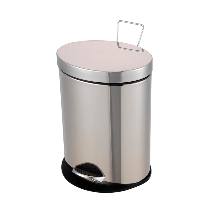 SimpleHuman Semi Round Bin SimpleHuman 6L Bin 6L Round Pedal Bin