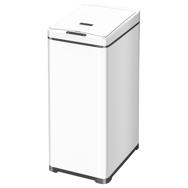 30l große Kapazität Schlanker schmaler Küchensensor STAUTBIN MOUNDLALSLASTLESSEN -STAEL HOTKE Müllbehälter Automatisch intelligentem Abfallbehälter