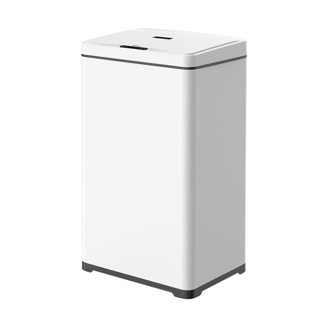 42L große Kapazität Küchensensor STAUTBIN MOTOUDLESS DOMTLALALAHLES STAEL Hotel Küche Müllbehälter Automatisch Smart Sensor Abfallbehälter